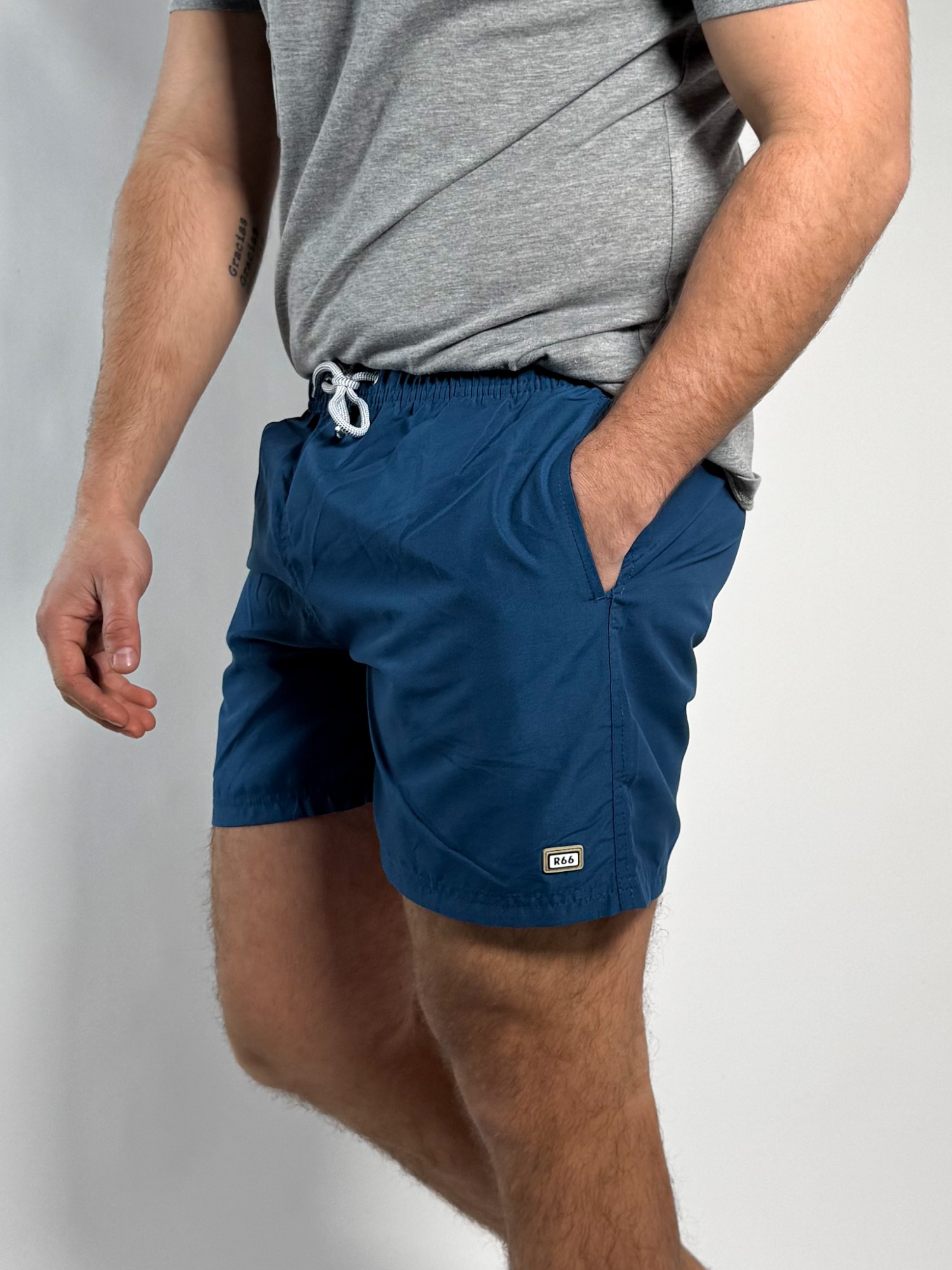 Short de baño liso Salvo