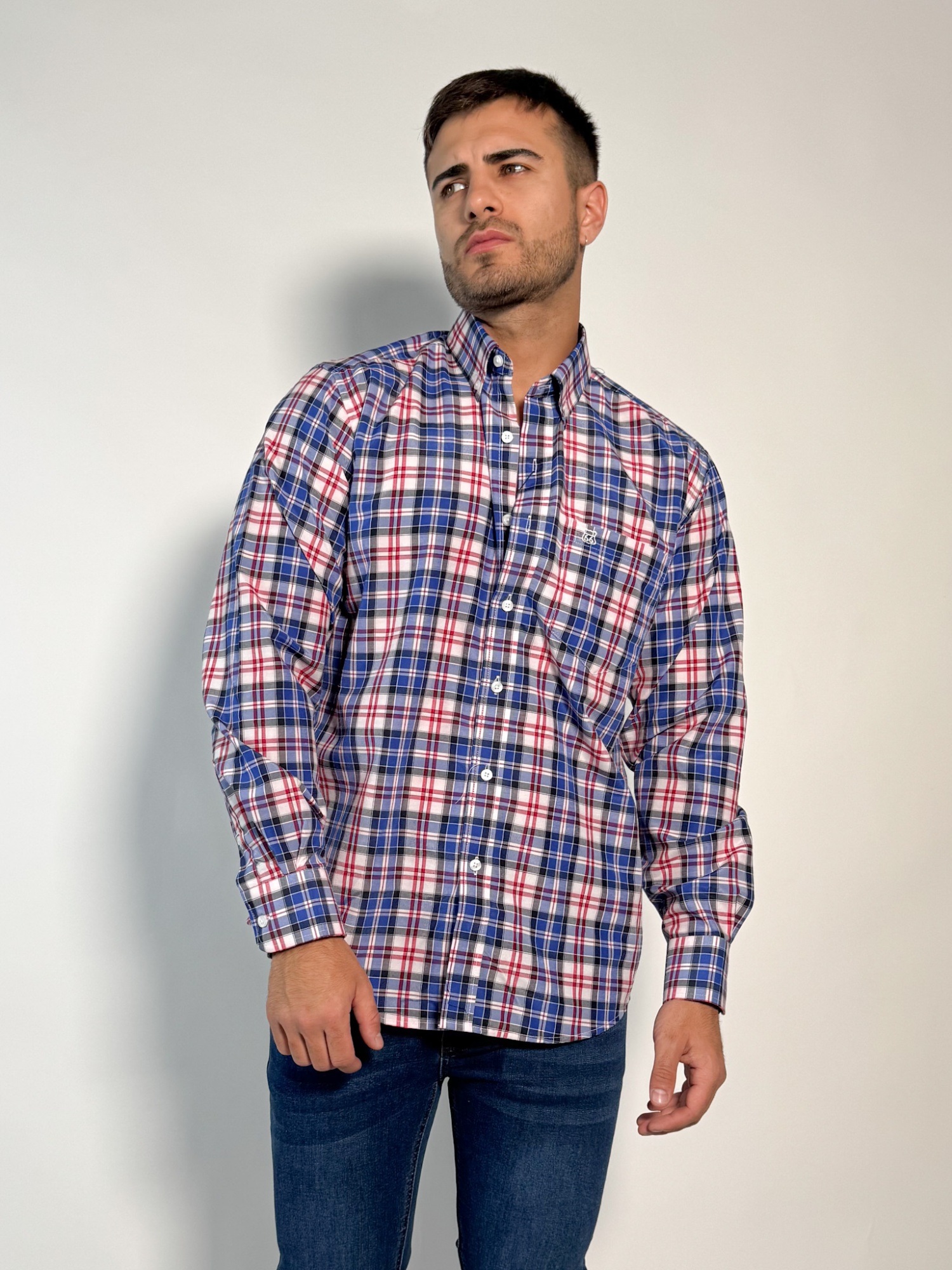 Camisa a cuadros Aquiles