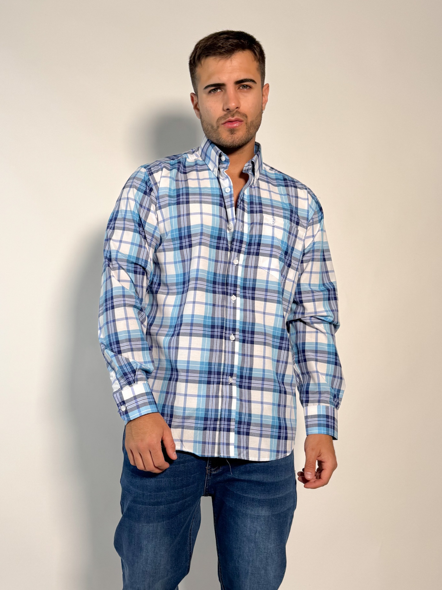 Camisa a cuadros Calisto